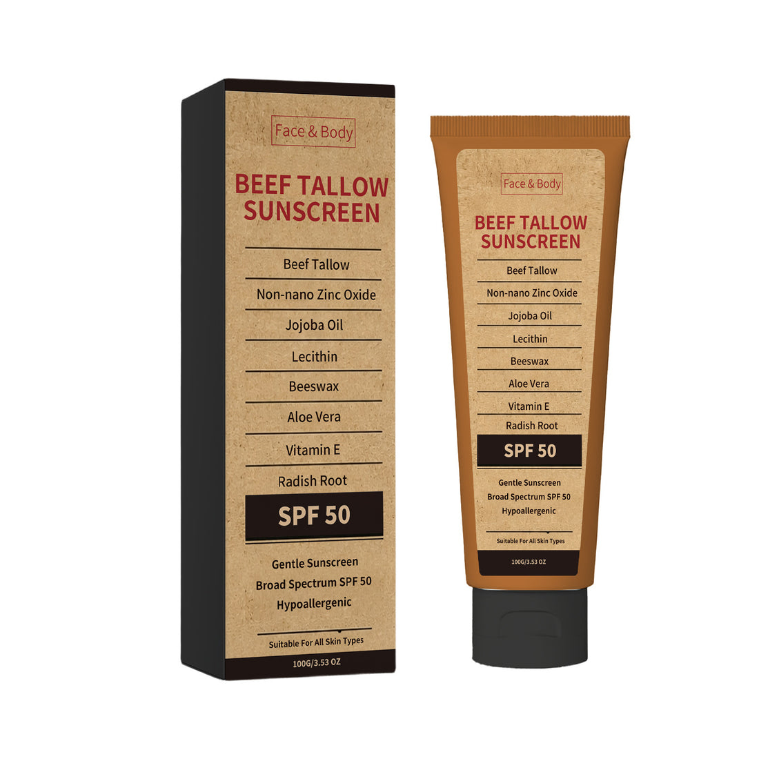 Beef Fat Moisturizing Protective Cream