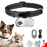 Adjustable Angle Pet Collar Camera HD Recorder
