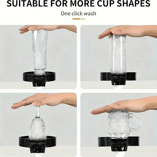 Automatic cup washer with baby bottle