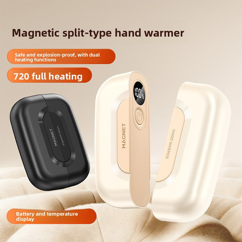 Rechargeable Split Magnetic Hand Warmer