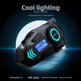 Professional Waterproof Noise Canceling Bluetooth Headset with Intercom Function
