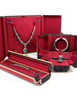 Vintage Double Open Jewelry Display Box