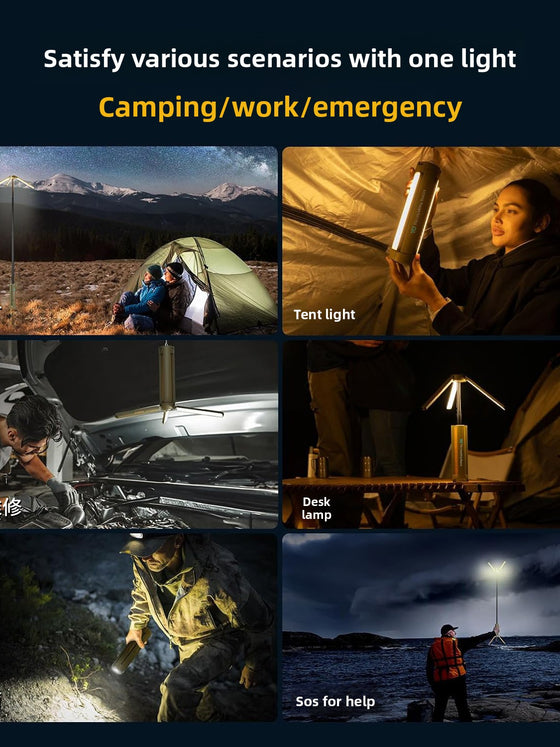 Retractable Folding Camping Light with Tripod Outdoor Lighting & Tools product image 5