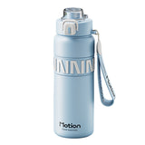 Stainless Steel Double Drink Thermos Cup with Carry Rope