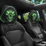Car Printed Headrest Case Universal Funny Fun Universal Headgear