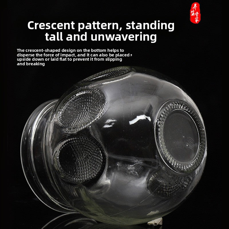 Thickened Glass Cupping Jar Set