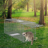 42 inch live animal cage trap main view