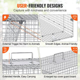42 inch live animal cage trap welded mesh