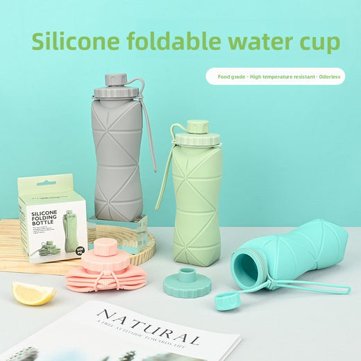 Collapsible Silicone Water Bottle