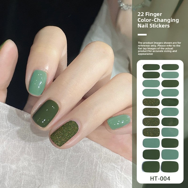 22-Piece No-Bake Gel Nail Stickers