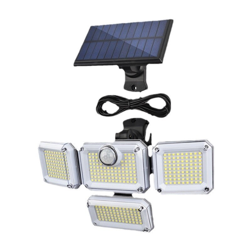 Solar Powered Motion Sensor Outdoor Wall Light