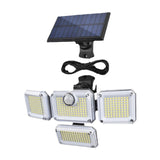 Solar Powered Motion Sensor Outdoor Wall Light