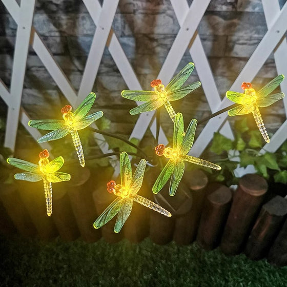 6 Heads Solar Dragonfly Garden Lights Outdoor & Pond Lighting product image 4