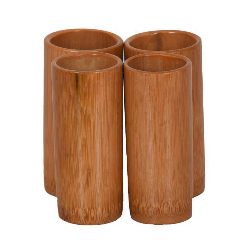Natural Carbonized Bamboo Cupping Therapy Jar