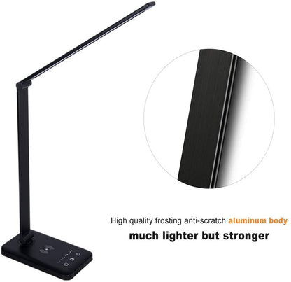 LED Flex Desk Lamp with Phone Charger