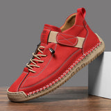Handmade Stitched Unisex Flat Shoes Casual Martin Boots