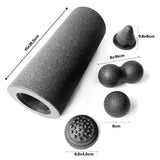 Hollow Yoga Column Peanut Ball Five-Piece Set EPP Foam Roller