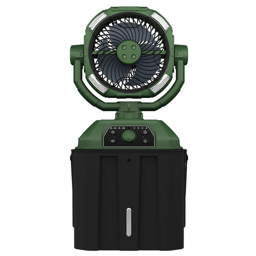 Portable USB Rechargeable Camping Fan with Misting Function