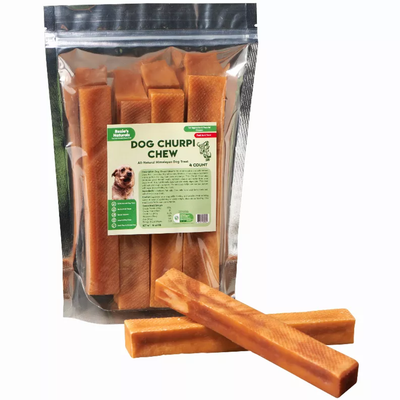 Himalayan Hard Yak Cheese Churpi Dog Chew - 4 Count