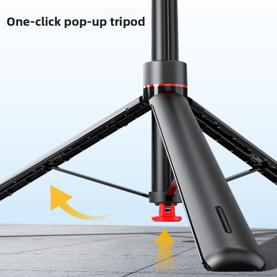 Bluetooth Gimbal Selfie Stick with Auto Tripod Phone Accessories product image 3