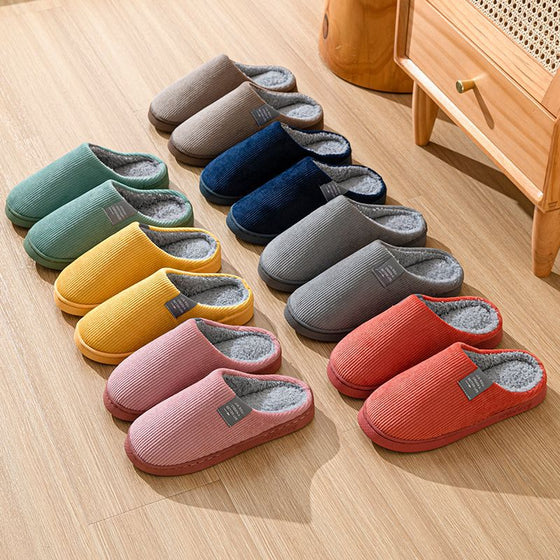 Warm cotton home slippers, photo 3