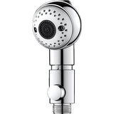 Infant shower head with adjustable spray and accessories
