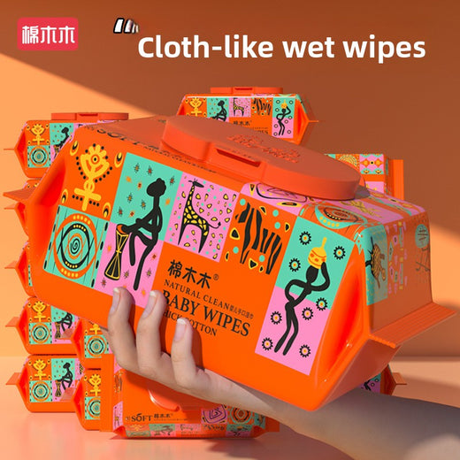Thick baby wipes in large packages product image 5