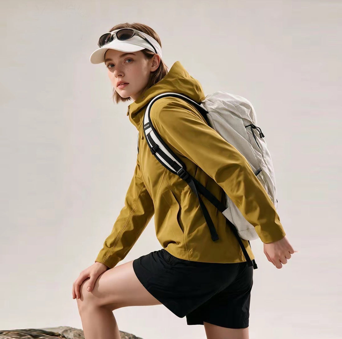 Jogging soft-shell jacket