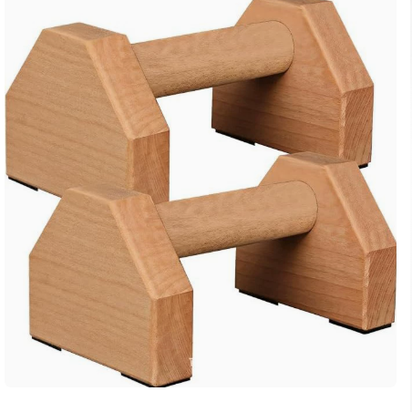 Wooden Push-Up Stand Handstand Fitness Rack