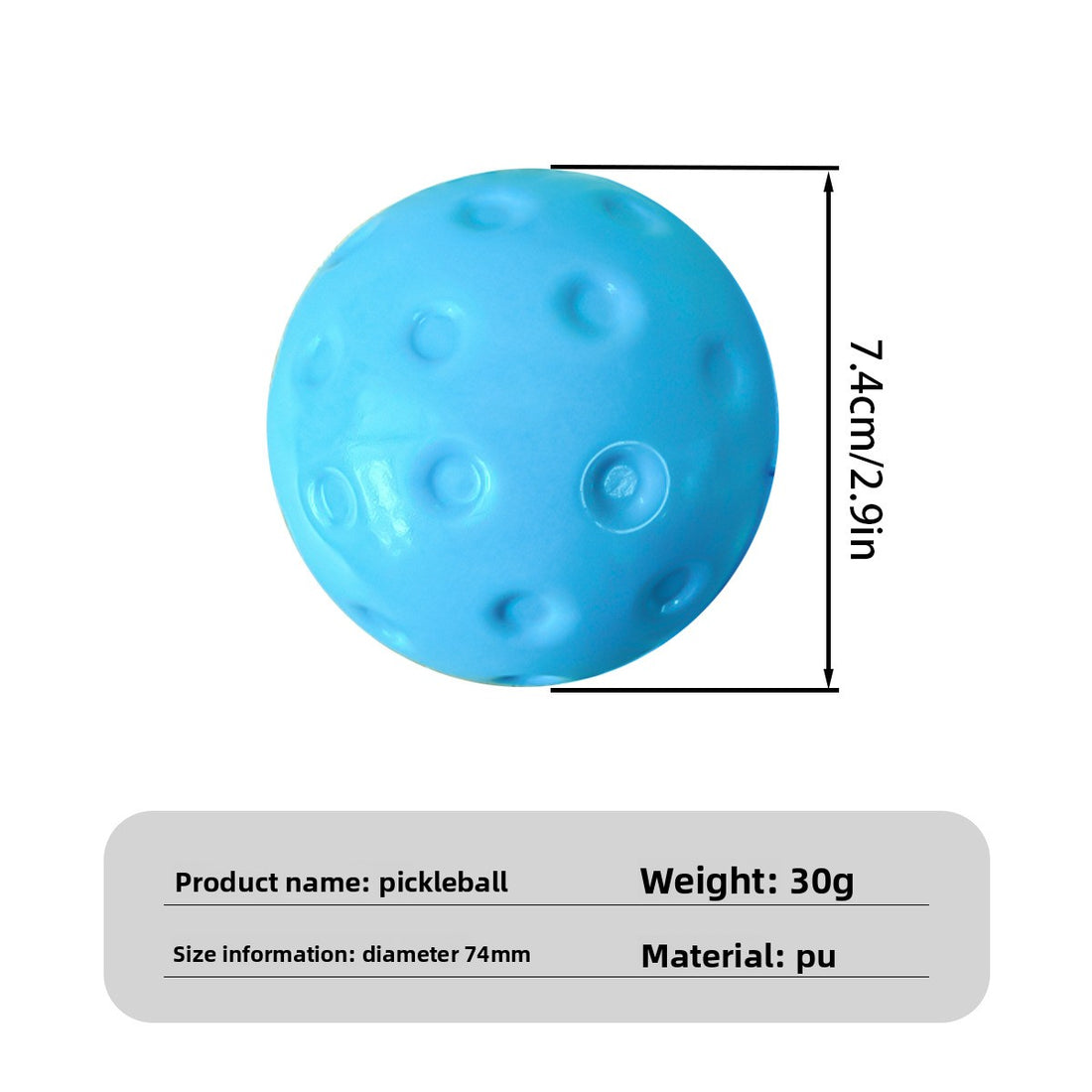 Lightweight Silent Practice Pickleball product image 6