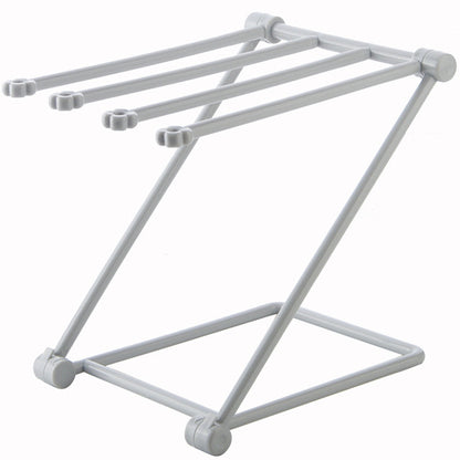 Foldable Dishcloth Shelf Kitchen Organizer Gadget Storage Rack