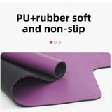 PU Pilates Core Training Yoga Exercise Mat