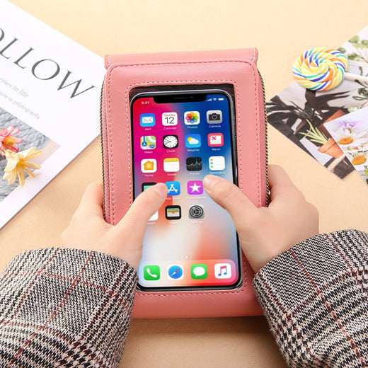 Touch Screen Crossbody Phone Bag