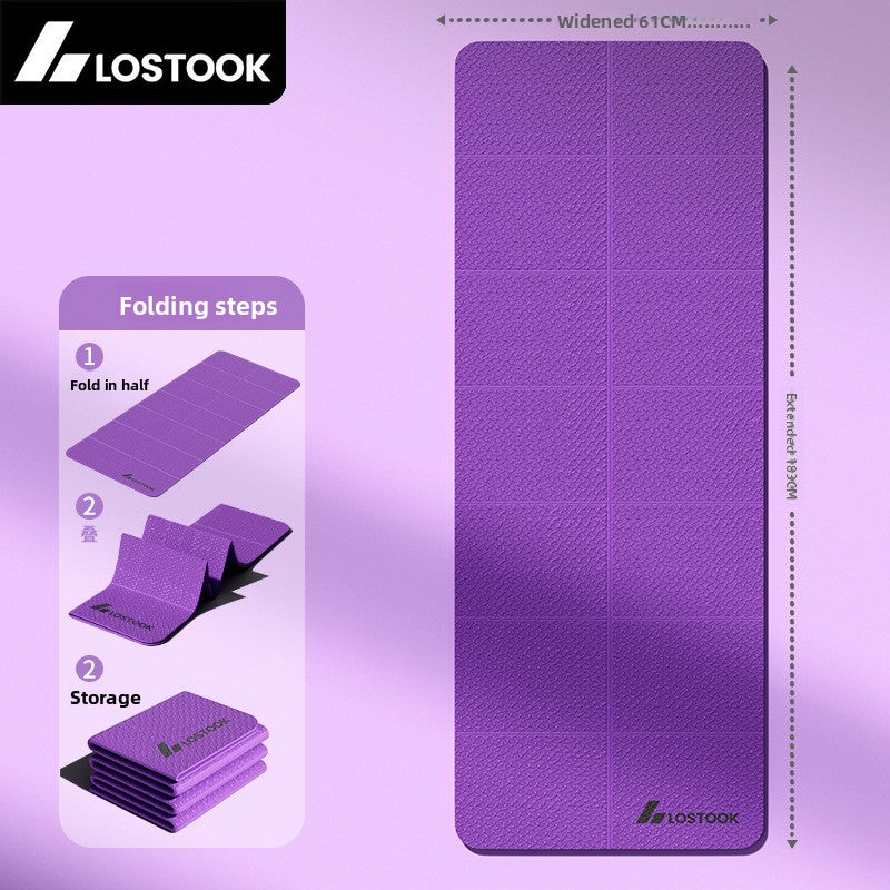 Foldable Non-slip Yoga Fitness Mat