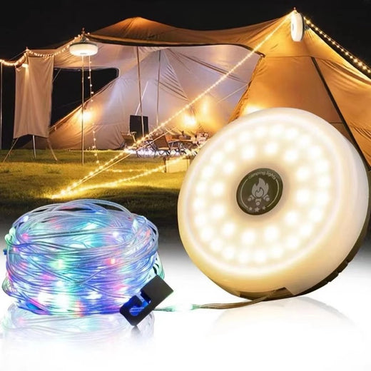Rechargeable Outdoor Camping LED String Lights