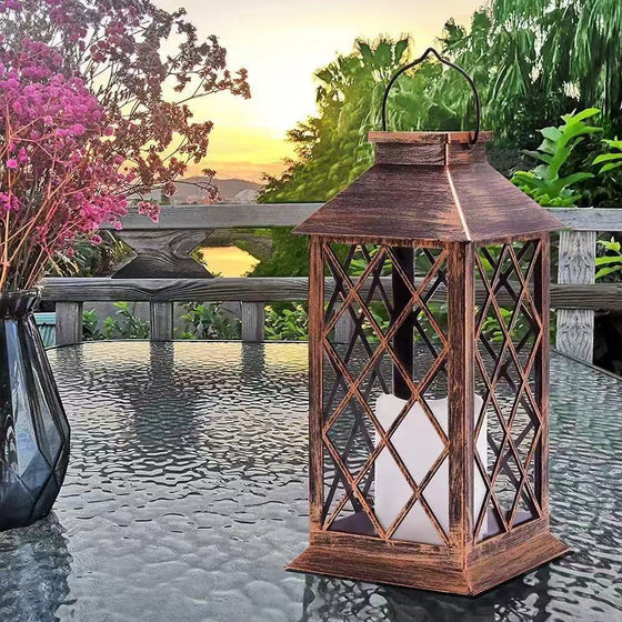 Vintage Solar Powered Candle Lantern for Outdoor Garden Garden & Outdoor product image 1
