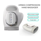 Hand Massager with Heat Compression Carpal Tunnel Wrist Finger Massagers Kneading Rollers Electric Portable Vibrating Gloves