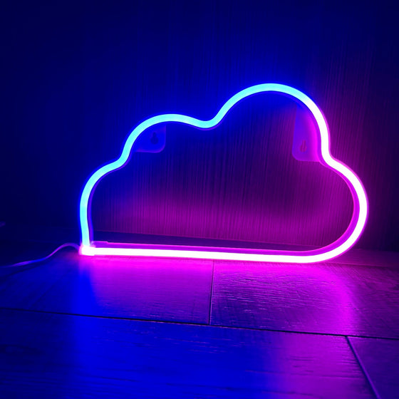 LED Cloud Neon Light Sign for Home Party Decoration Decor product image 4