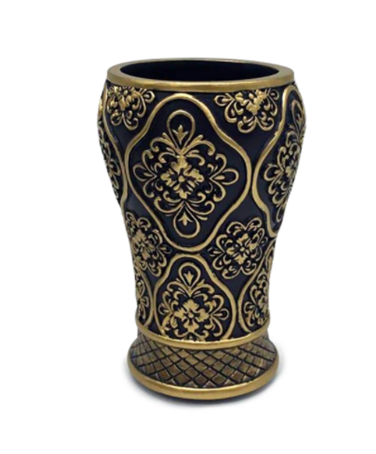 Designer Tumbler Cup in Blue and Gold
