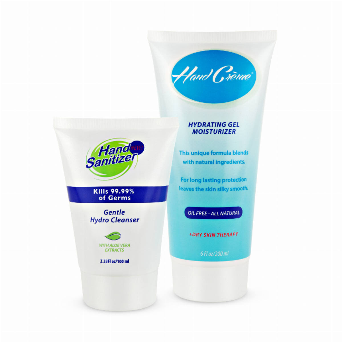 Hand Lotion and Hand Sanitizer Flask Combo Set