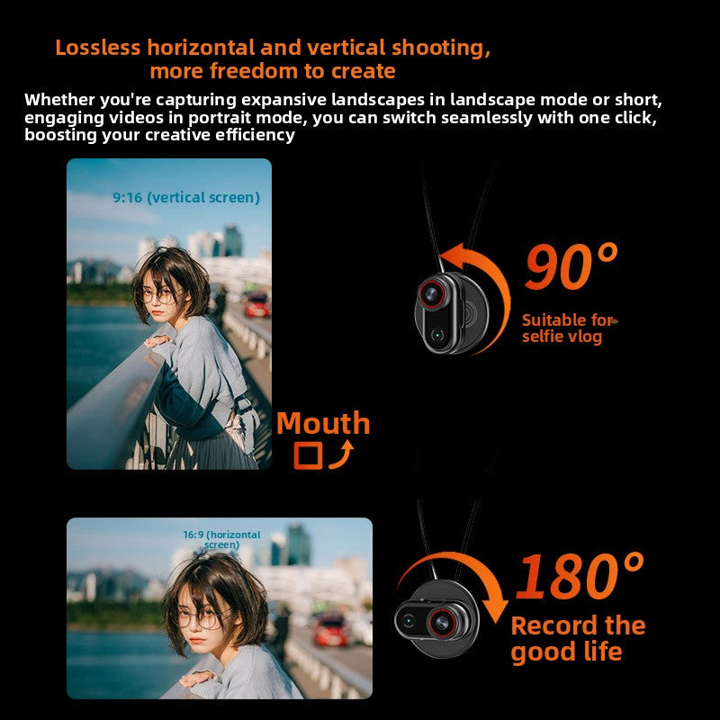 4K Finger Grip Camera with WiFi