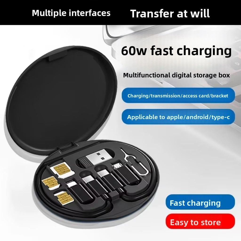 Multifunctional cable organizer box