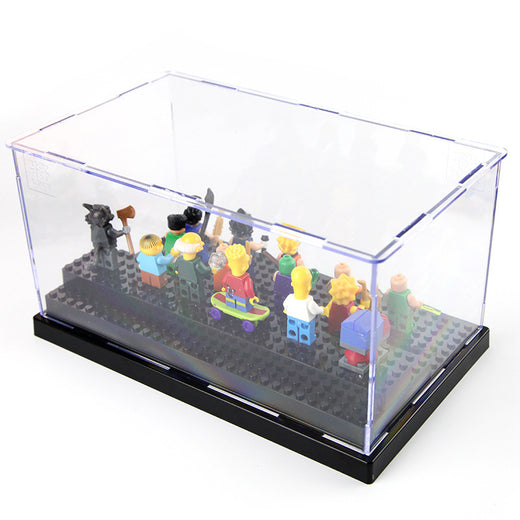 Transparent Building Block Display Box with Dust Cover product image 3