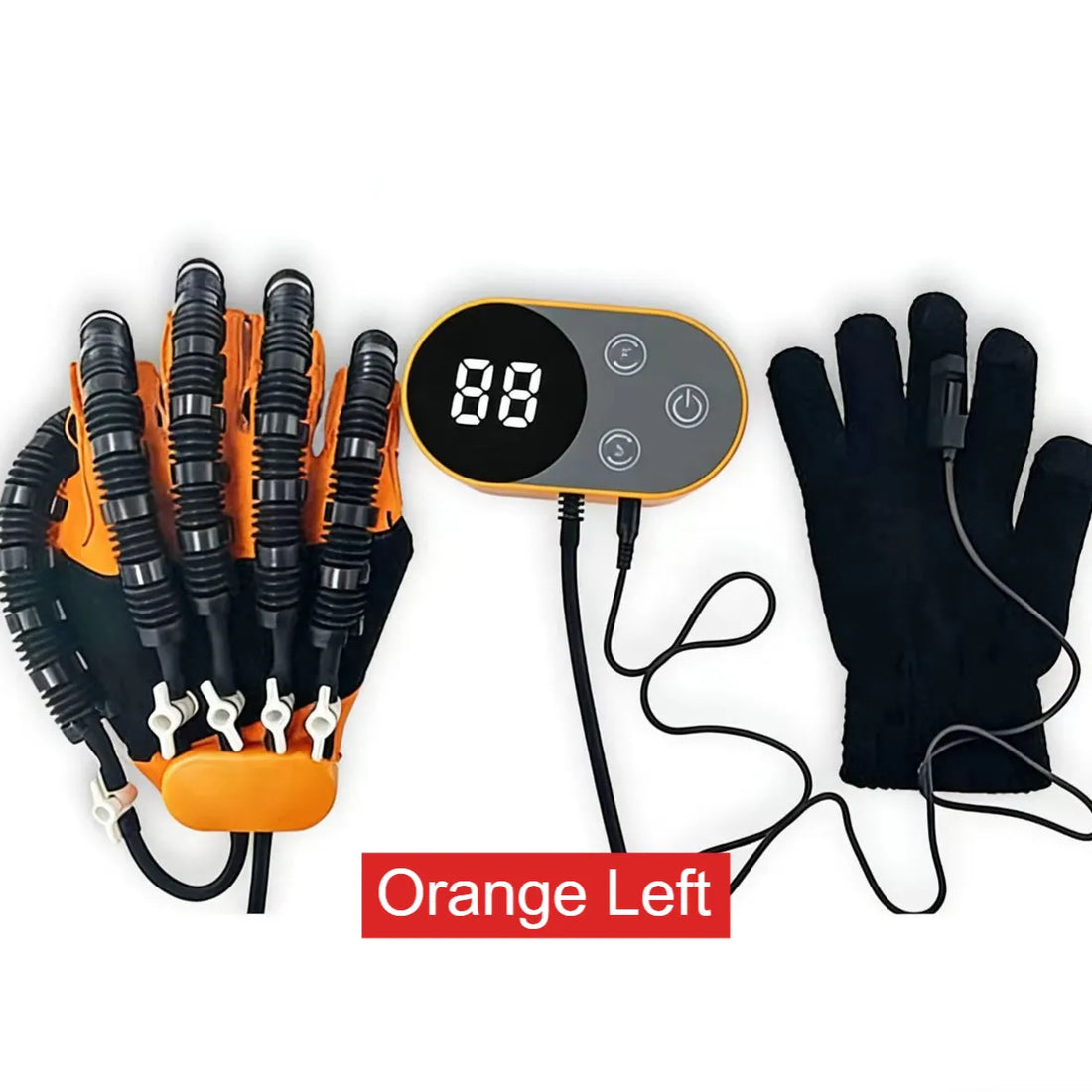 Electric Finger Training Glove with Hand Massage Robot for Rehabilitation and Health Care - Nylon Breathable Wearable Device