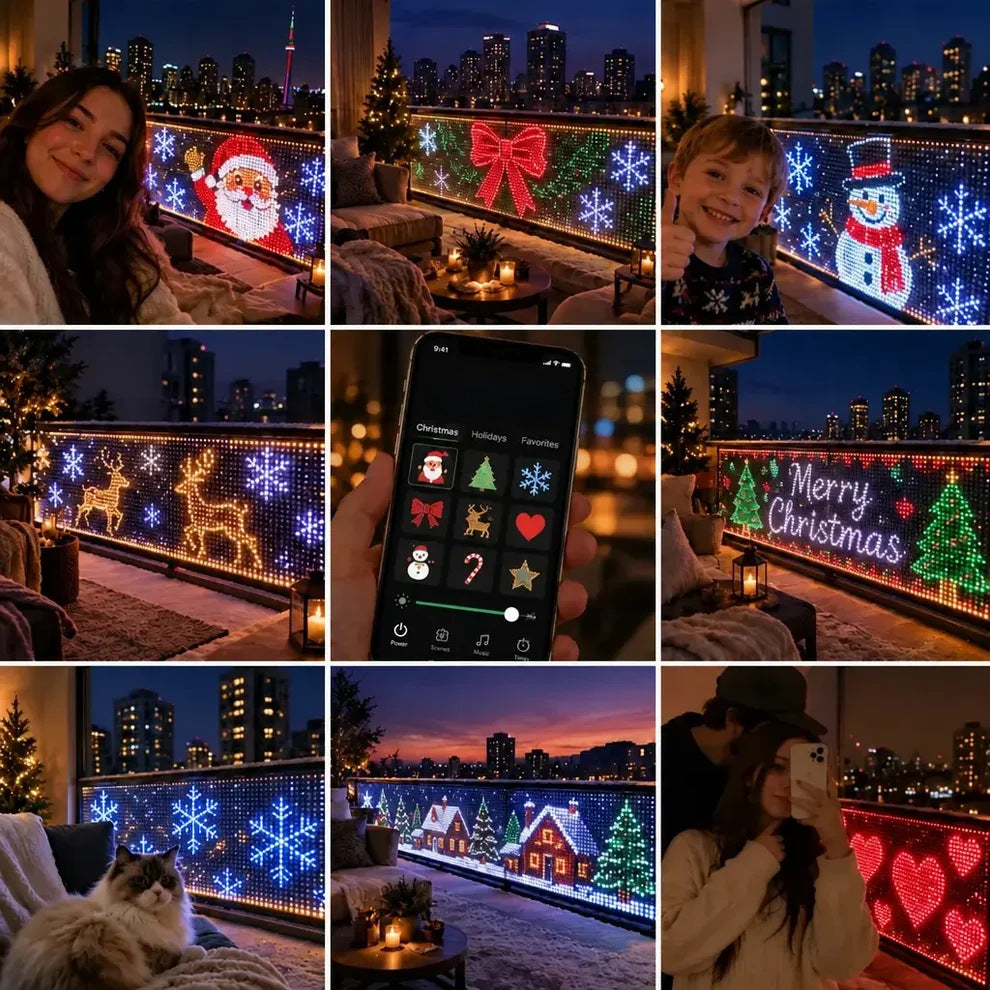 Balcony decorative lights