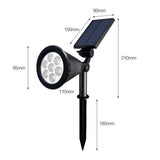 Solar garden light