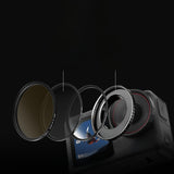Universal filter adapter ring filter