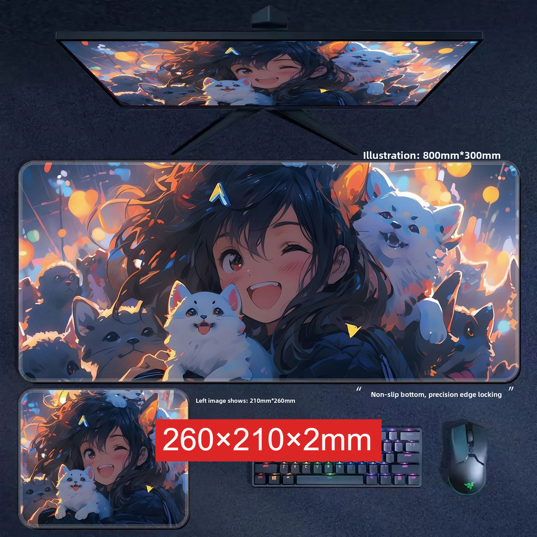 Mouse Pad Oversized Thickened