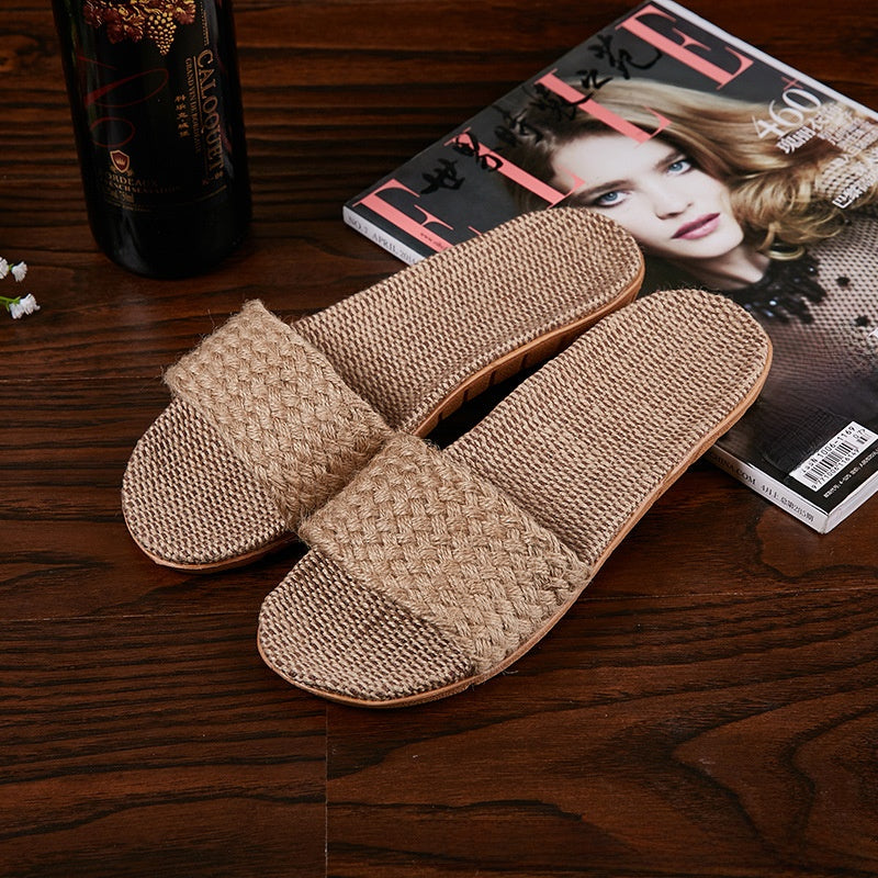 Linen Slippers