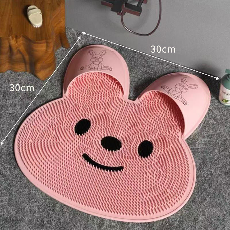 Silicone Rabbit Rub Foot Pad